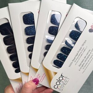 Color Street Midnight Sparkle Nail Strips